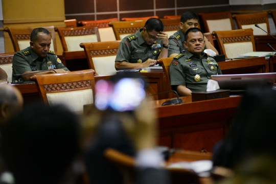Calon Panglima TNI sampaikan visi dan misi di hadapan Komisi I DPR