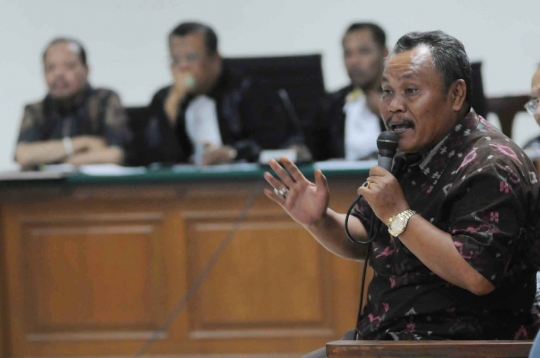 Sutan Bhatoegana dengar kesaksian Jhonny Allen di sidang kasus ESDM