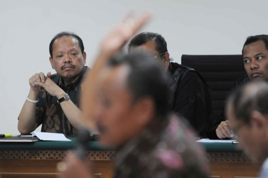 Sutan Bhatoegana dengar kesaksian Jhonny Allen di sidang kasus ESDM