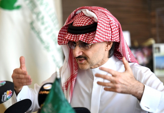Ini Pangeran Walid, miliarder Arab yang amalkan harta Rp 427 triliun