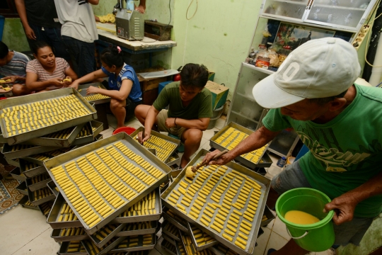 Jelang Lebaran, produksi kue kering kebanjiran pesanan