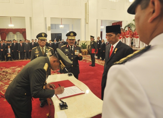 Jenderal Gatot Nurmantyo resmi jabat Panglima TNI