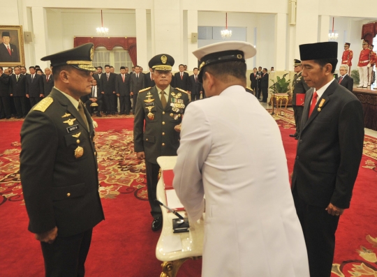 Jenderal Gatot Nurmantyo resmi jabat Panglima TNI