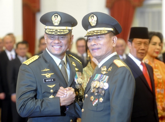 Jenderal Gatot Nurmantyo resmi jabat Panglima TNI