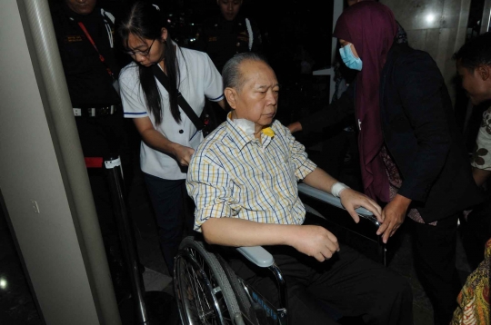 Masih sakit, tersangka Hasan Wijaya tetap jalani pemeriksaan di KPK