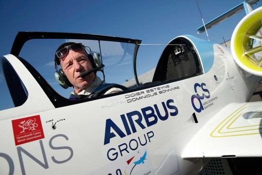 Menjajal pesawat Airbus bertenaga listrik pertama di dunia