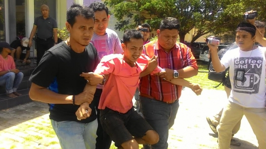 Ini Komeng, kepala operasional Din Minimi yang dibekuk Polda Aceh