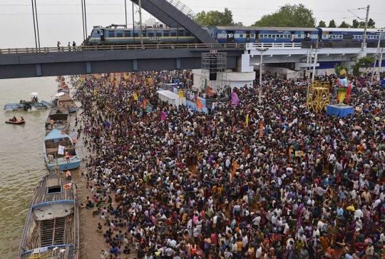 Tragis, 27 umat Hindu India tewas berdesakan di festival keagamaan