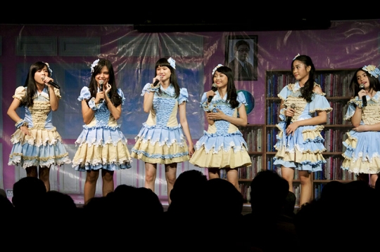 Suasana episode terakhir JKT48 school