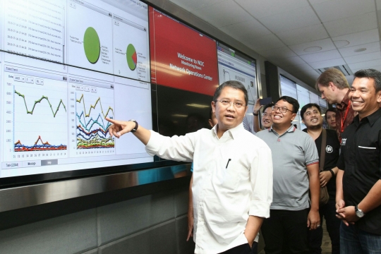 Menkominfo pantau trafik telepon selular jelang Lebaran