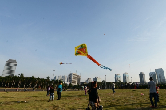 Libur Lebaran, Monas diserbu pengunjung