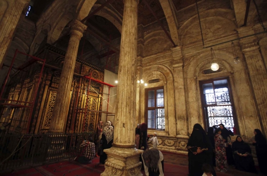 Menelusuri kemegahan Masjid Muhammad Ali Pasha di atas benteng Mesir