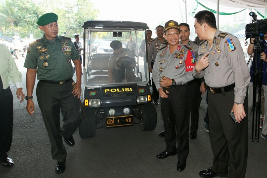 Kapolda Metro Jaya dan Pangdam Jaya bahas keamanan Ibu Kota