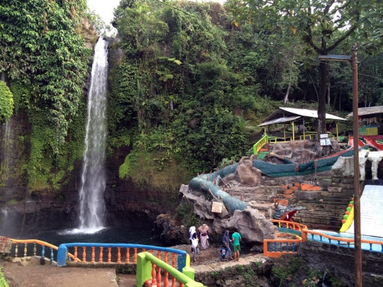 Eksotisme Curug Luhur, air terjun paling indah di Bogor