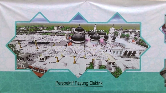 Ini konsep baru Masjid Baiturrahman Aceh, mirip Masjid Nabawi