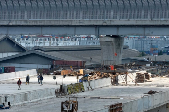 Proyek Tol Tanjung Priok ditargetkan selesai akhir 2015