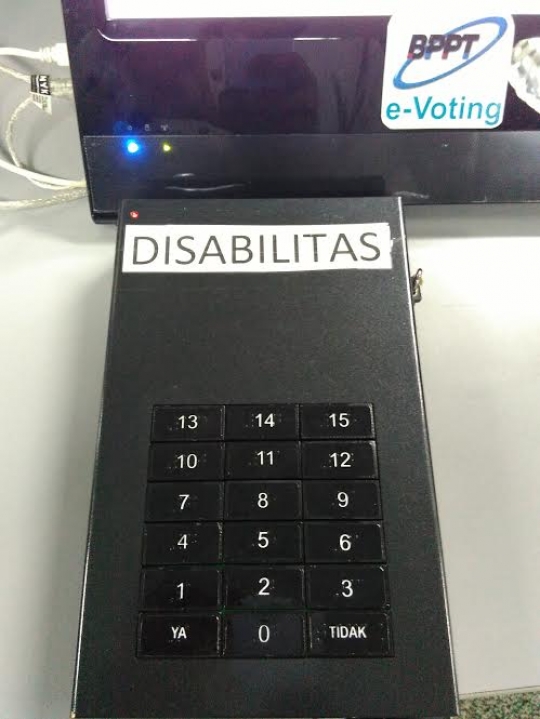 Ini penampakan alat-alat canggih e-voting untuk Pilkada
