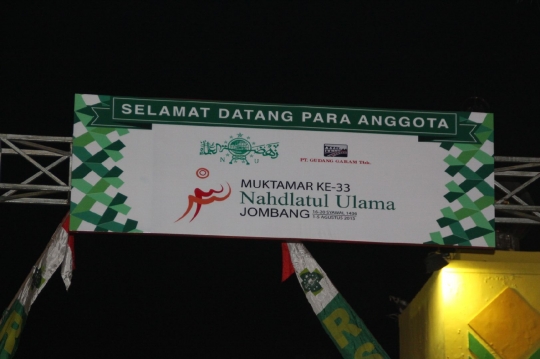 Mengintip persiapan Muktamar NU ke-33 di Jombang