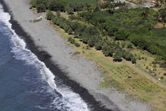 Ini lokasi ditemukannya puing Malaysia Airlines MH370 di Prancis