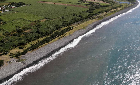 Ini lokasi ditemukannya puing Malaysia Airlines MH370 di Prancis