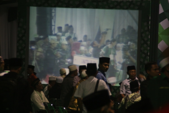 Said Aqil Siroj bacakan laporan pertanggungjawaban PBNU 2010-2015