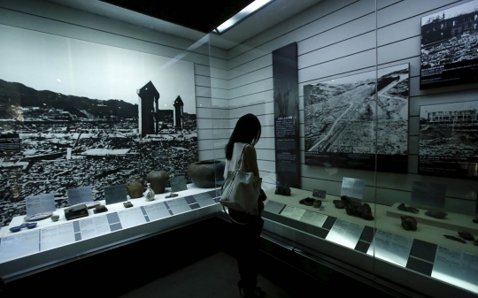 Wujud bom nuklir Fat Man yang hancurkan Nagasaki 70 tahun silam