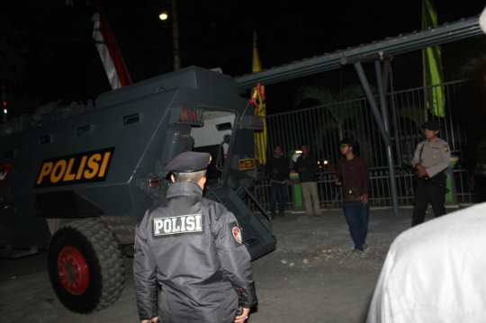 Suasana genting pemindahan 9 napi teroris dari Lapas Lowokwaru