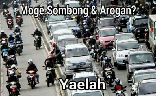 Moge lebih arogan dari motor bebek? Lihat dulu foto-foto ini