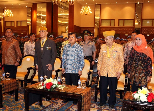 Wapres JK hadiri puncak peringatan Hari Veteran di JCC Senayan