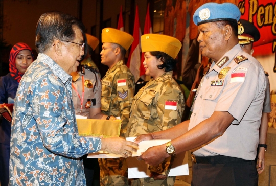 Wapres JK hadiri puncak peringatan Hari Veteran di JCC Senayan