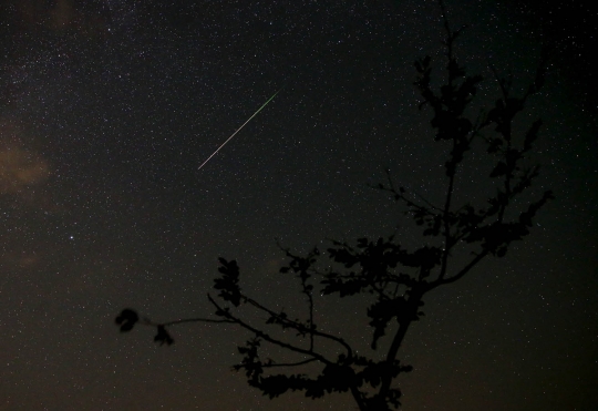 Menyaksikan keindahan fenomena hujan meteor Perseid