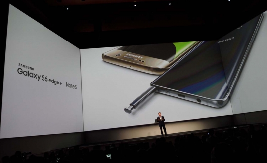 Ini wujud phablet terbaru Samsung, Galaxy S6 Edge Plus dan Note 5