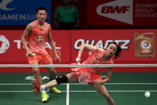 Ganda campuran Indonesia kandas di semifinal BWF 2015