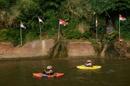 Serunya lomba-lomba yang dimainkan di Pesta Rakyat Ciliwung