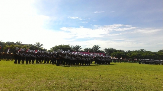 Aksi penari kolosal warnai Hari Kemerdekaan RI di Aceh