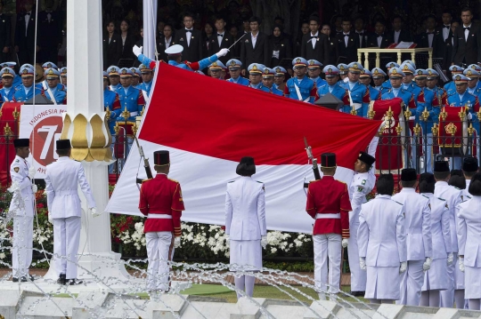 Peringatan detik-detik Proklamasi di Istana Negara