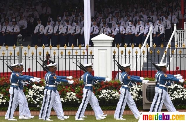 Peristiwa 14 Hari Foto Peringatan detik detik Proklamasi di Istana Negara 