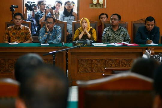 Memantau sidang praperadilan OC Kaligis