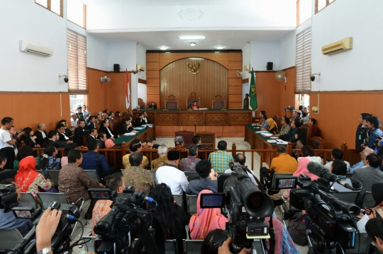 Memantau sidang praperadilan OC Kaligis