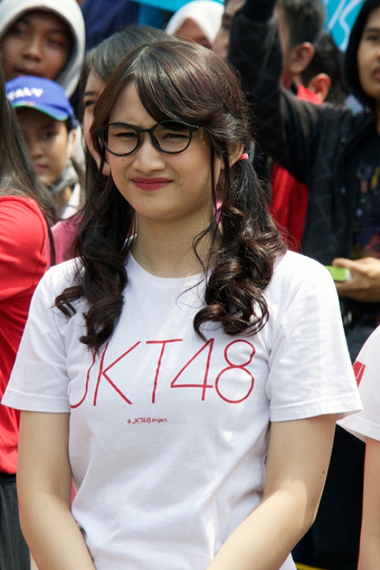 Merayakan hari kemerdekaan Indonesia bersama JKT48