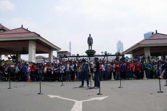 Merayakan hari kemerdekaan Indonesia bersama JKT48