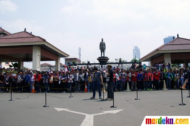 Foto : Merayakan hari kemerdekaan Indonesia bersama JKT48 