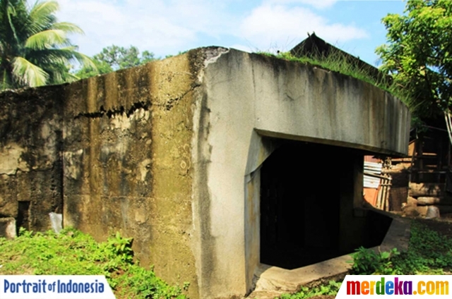 Foto : Menapak tilas sejarah benteng peninggalan Jepang di 