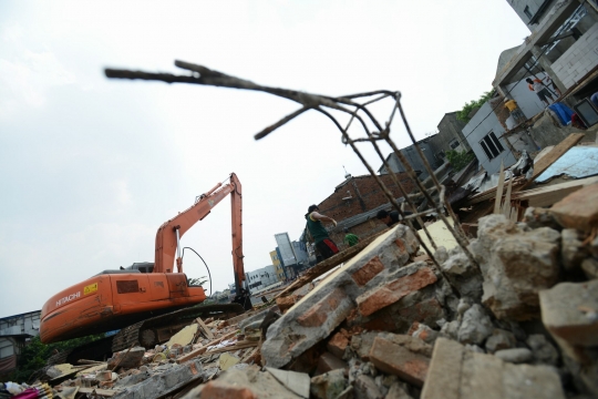 Penggusuran Kampung Pulo tahap dua berlangsung kondusif