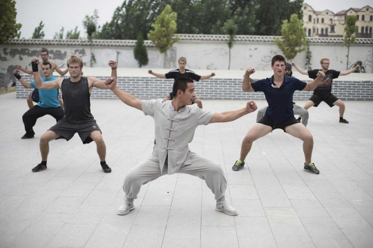 Melihat kerasnya latihan bela diri kung fu di China