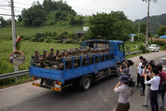 Siaga perang, Korsel kirim pasukan ke perbatasan