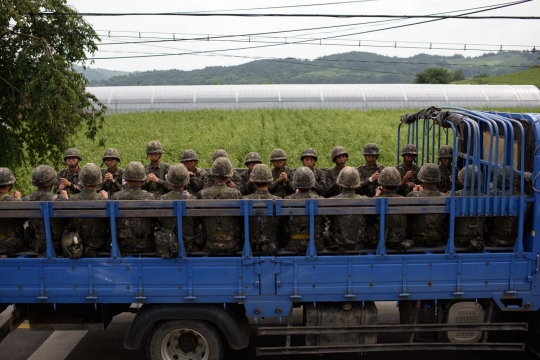 Siaga perang, Korsel kirim pasukan ke perbatasan