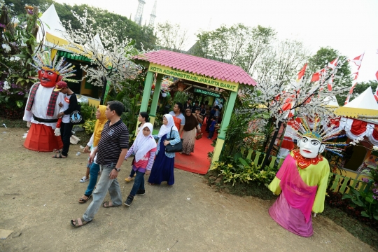 Kemeriahan Lebaran Betawi di Lapangan Banteng