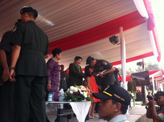 SBY hadiri sertijab Agus jadi Danyon Arya Kamuning