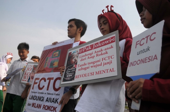 Aktivis FCTC desak Jokowi lindungi anak dari paparan asap rokok